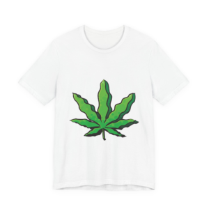 Cannabis Leaf Graphic Tee - Green Marijuana Leaf T-Shirt